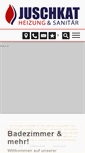 Mobile Screenshot of juschkat.com